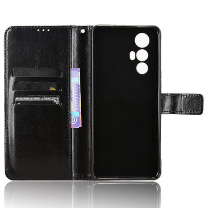 For Cubot Max 5 Case Crazy Horse Texture PU Leather Phone Wallet Cover