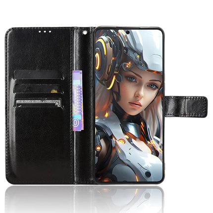 For Cubot Max 5 Case Crazy Horse Texture PU Leather Phone Wallet Cover