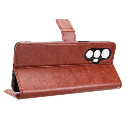 For Cubot Max 5 Case Crazy Horse Texture PU Leather Phone Wallet Cover