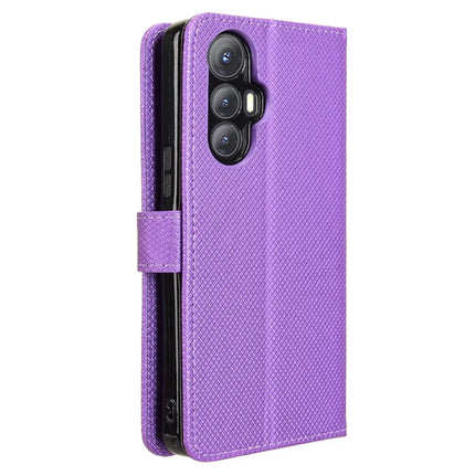 For Cubot Max 5 Case PU Leather Diamond Texture Wallet Phone Cover