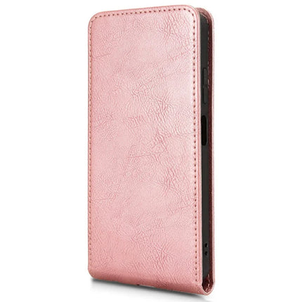 Leather Case For Blackview Wave 8  /  Wave 8C  /  Oscal Flat 2 Magnetic Vertical Flip Phone Cover with Card Slot