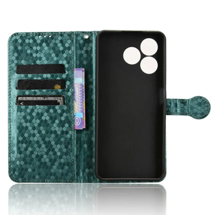 PU Leather Case For Blackview Wave 8  /  Wave 8C  /  Oscal Flat 2 Wallet Dot Pattern Imprint Phone Cover