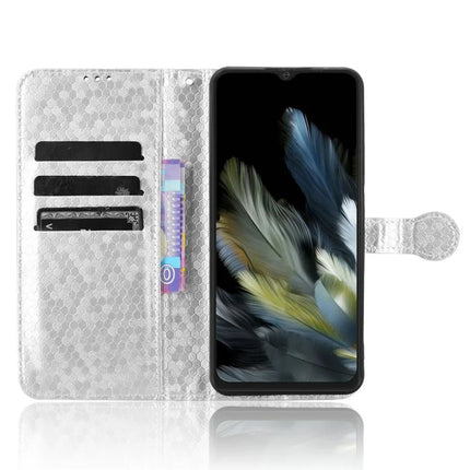 PU Leather Case For Blackview Wave 8  /  Wave 8C  /  Oscal Flat 2 Wallet Dot Pattern Imprint Phone Cover
