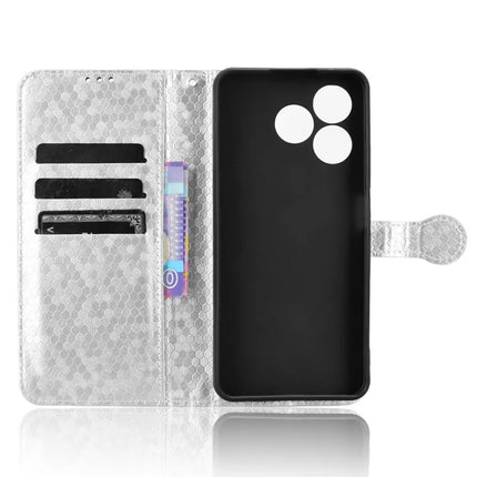 PU Leather Case For Blackview Wave 8  /  Wave 8C  /  Oscal Flat 2 Wallet Dot Pattern Imprint Phone Cover