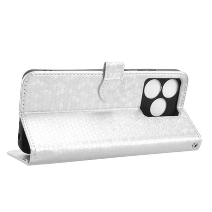 PU Leather Case For Blackview Wave 8  /  Wave 8C  /  Oscal Flat 2 Wallet Dot Pattern Imprint Phone Cover
