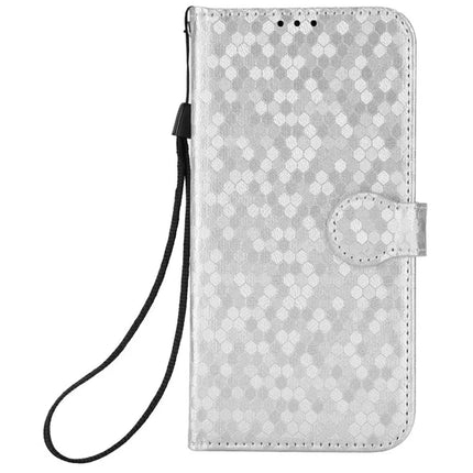 PU Leather Case For Blackview Wave 8  /  Wave 8C  /  Oscal Flat 2 Wallet Dot Pattern Imprint Phone Cover