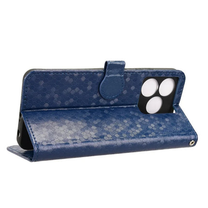PU Leather Case For Blackview Wave 8  /  Wave 8C  /  Oscal Flat 2 Wallet Dot Pattern Imprint Phone Cover