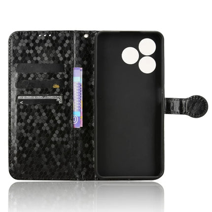 PU Leather Case For Blackview Wave 8  /  Wave 8C  /  Oscal Flat 2 Wallet Dot Pattern Imprint Phone Cover
