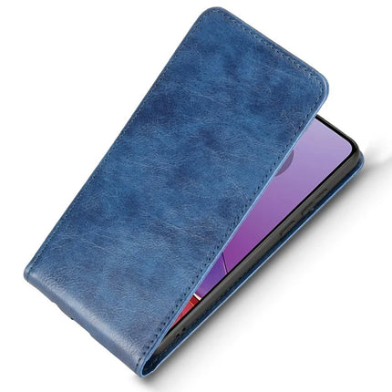For Motorola Moto G84 5G Case with Card Slot Magnetic Vertical Flip Leather Phone Cover