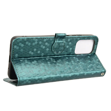 For Motorola Moto G05 4G  /  E15 4G Wallet Case Dot Pattern Imprint PU Leather Phone Cover