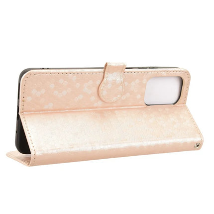 For Motorola Moto G05 4G  /  E15 4G Wallet Case Dot Pattern Imprint PU Leather Phone Cover