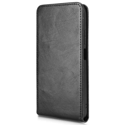For Motorola Moto G05 4G  /  E15 4G Case with Card Slot Magnetic Vertical Flip Leather Phone Cover