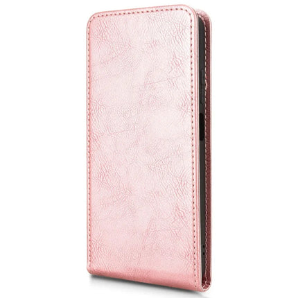 For Motorola Moto G05 4G  /  E15 4G Case with Card Slot Magnetic Vertical Flip Leather Phone Cover