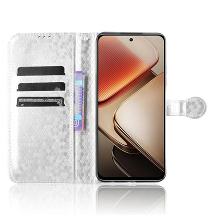 For Oukitel C58 Pro  /  C58 Wallet Case Dot Pattern Imprint PU Leather Phone Cover