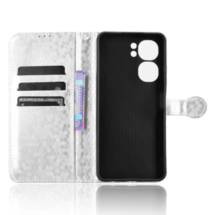 For Oukitel C58 Pro  /  C58 Wallet Case Dot Pattern Imprint PU Leather Phone Cover