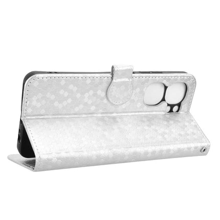For Oukitel C58 Pro  /  C58 Wallet Case Dot Pattern Imprint PU Leather Phone Cover