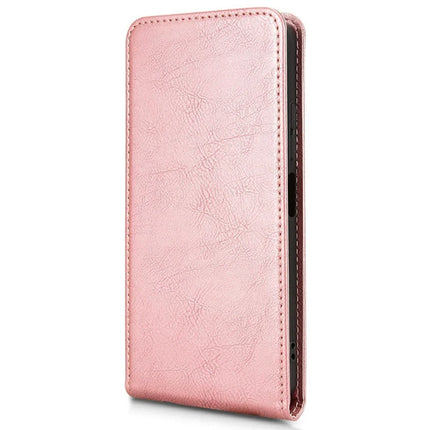 For Oukitel C58 Pro  /  C58 Case with Card Slot Magnetic Vertical Flip Leather Phone Cover