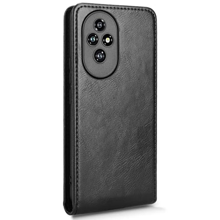 For Honor 200 5G Case with Card Slot Magnetic Vertical Flip Leather Phone Cover