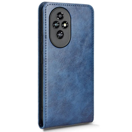 For Honor 200 5G Case with Card Slot Magnetic Vertical Flip Leather Phone Cover