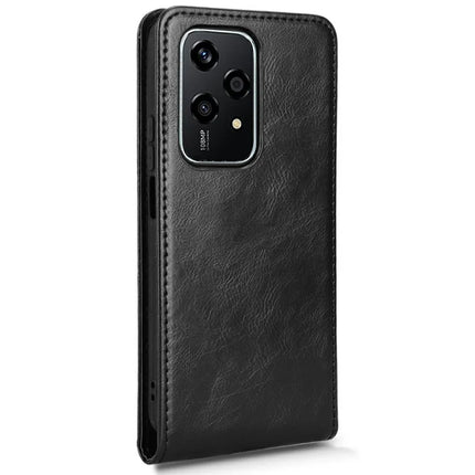 For Honor 200 Lite Case with Card Slot Magnetic Vertical Flip Leather Phone Cover