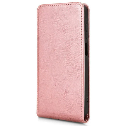 For Samsung Galaxy A15 5G  /  4G Case with Card Slot Magnetic Vertical Flip Leather Phone Cover