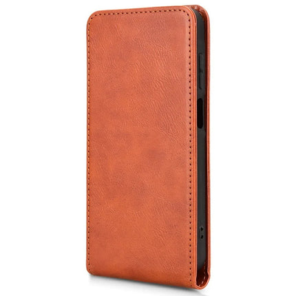 For Samsung Galaxy A15 5G  /  4G Case with Card Slot Magnetic Vertical Flip Leather Phone Cover