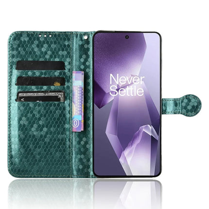 PU Leather Case For OnePlus 13R 5G  /  Ace 5 5G  /  Ace 5 Pro 5G Wallet Dot Pattern Imprint Phone Cover
