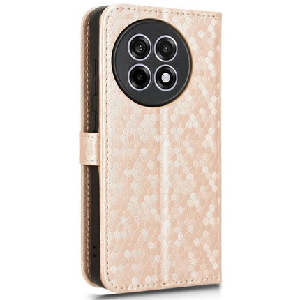 PU Leather Case For OnePlus 13R 5G  /  Ace 5 5G  /  Ace 5 Pro 5G Wallet Dot Pattern Imprint Phone Cover