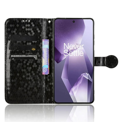 PU Leather Case For OnePlus 13R 5G  /  Ace 5 5G  /  Ace 5 Pro 5G Wallet Dot Pattern Imprint Phone Cover