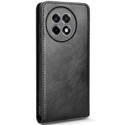 Leather Case For OnePlus 13R 5G  /  Ace 5 5G  /  Ace 5 Pro 5G Magnetic Vertical Flip Phone Cover with Card Slot