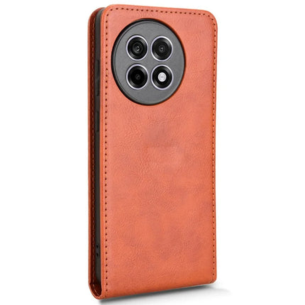 Leather Case For OnePlus 13R 5G  /  Ace 5 5G  /  Ace 5 Pro 5G Magnetic Vertical Flip Phone Cover with Card Slot