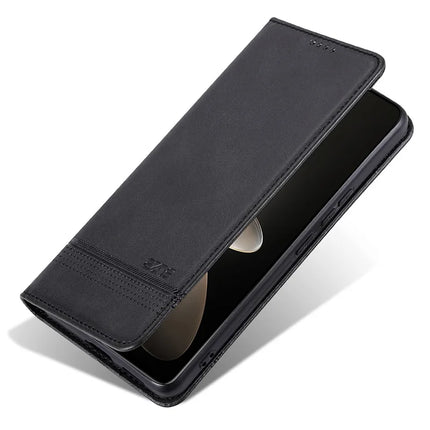 AZNS For Honor 300 Case Cowhide Texture PU Leather Wallet Phone Cover