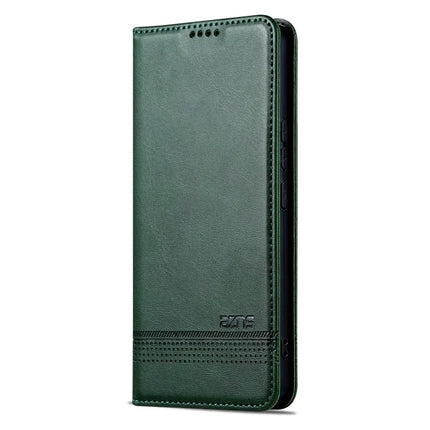AZNS For Honor 300 Case Cowhide Texture PU Leather Wallet Phone Cover