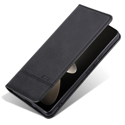 AZNS For Honor 300 Pro Case Cowhide Texture PU Leather Wallet Phone Cover