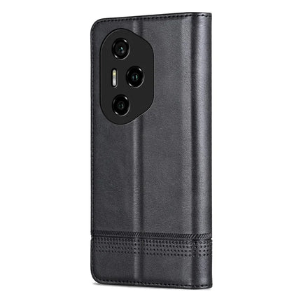 AZNS For Honor 300 Pro Case Cowhide Texture PU Leather Wallet Phone Cover