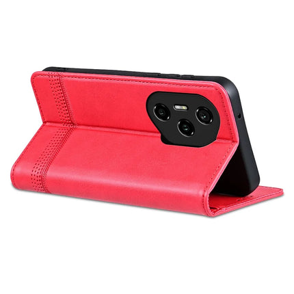 AZNS For Honor 300 Pro Case Cowhide Texture PU Leather Wallet Phone Cover