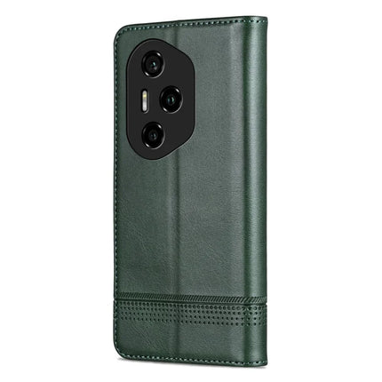 AZNS For Honor 300 Pro Case Cowhide Texture PU Leather Wallet Phone Cover