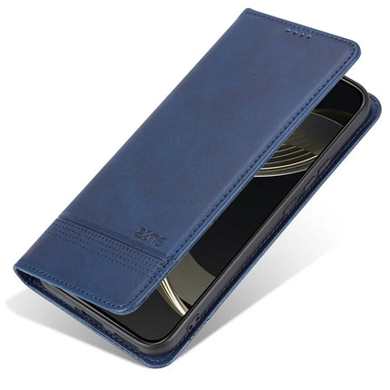 AZNS For Honor 300 Pro Case Cowhide Texture PU Leather Wallet Phone Cover