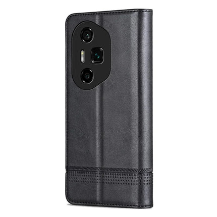 AZNS For Honor 300 Ultra Case Cowhide Texture PU Leather Wallet Phone Cover