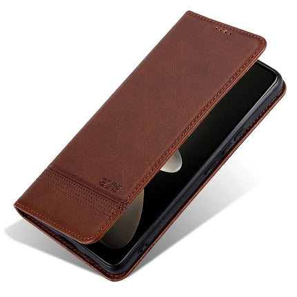 AZNS For Honor 300 Ultra Case Cowhide Texture PU Leather Wallet Phone Cover