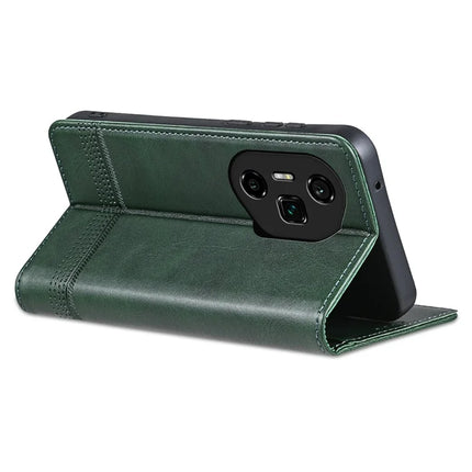 AZNS For Honor 300 Ultra Case Cowhide Texture PU Leather Wallet Phone Cover