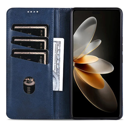 AZNS For Honor 300 Ultra Case Cowhide Texture PU Leather Wallet Phone Cover