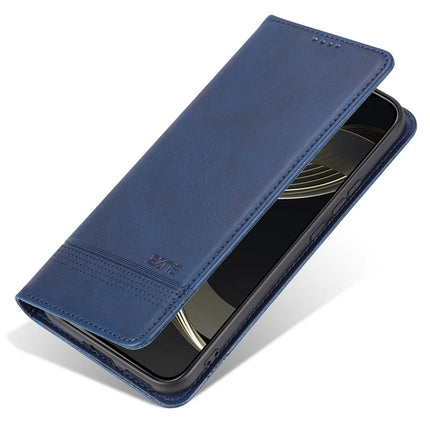 AZNS For Honor 300 Ultra Case Cowhide Texture PU Leather Wallet Phone Cover