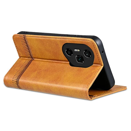 AZNS For Honor 300 Ultra Case Cowhide Texture PU Leather Wallet Phone Cover