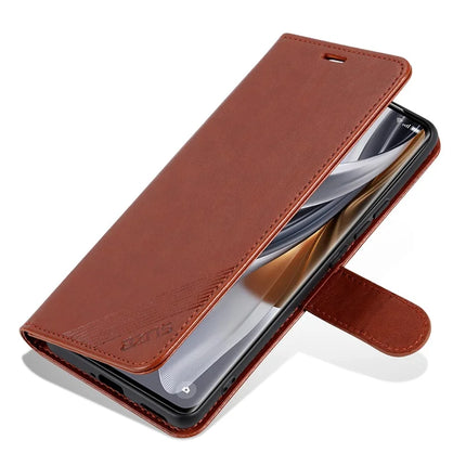 AZNS For Oppo A5 Pro 5G Case Anti-Scratch PU Leather Stand Wallet Phone Cover