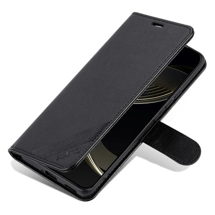 AZNS For Oppo A5 Pro 5G Case Anti-Scratch PU Leather Stand Wallet Phone Cover