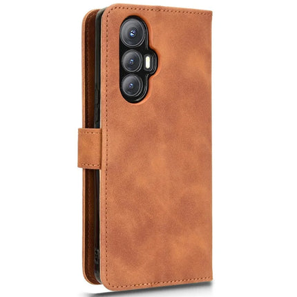 For Cubot Max 5 Leather Case Skin Feel Anti Drop Wallet Flip Phone Cover