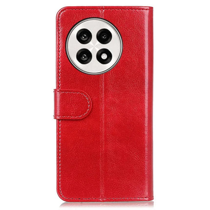 For OnePlus 13R 5G / Ace 5 5G Case Crazy Horse Texture PU Leather Phone Stand Cover