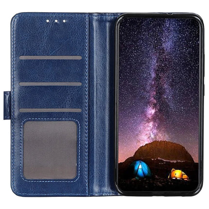 For OnePlus 13R 5G / Ace 5 5G Case Crazy Horse Texture PU Leather Phone Stand Cover
