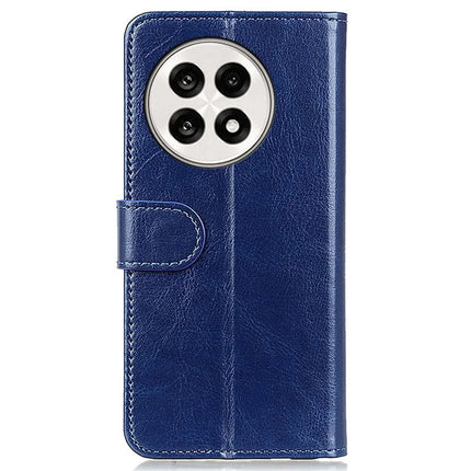 For OnePlus 13R 5G / Ace 5 5G Case Crazy Horse Texture PU Leather Phone Stand Cover